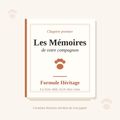 Formule Héritage — Le livre relié de votre animal